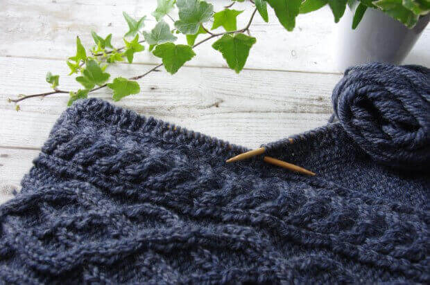 棒針で作る編み物の模様 技法で編む編み方 編み物 Com