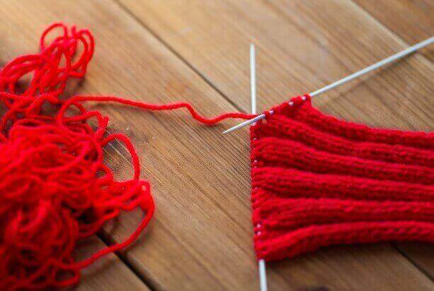 編み物の技法 棒編みの基本を覚えましょう ３ 編み物 Com